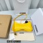 Jacquemus Le Bisou Perle Beaded shoulder bag Yellow