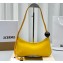 Jacquemus Le Bisou Perle Beaded shoulder bag Yellow