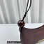 Jacquemus Le Bisou Perle Beaded shoulder bag Brown