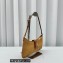 Jacquemus Le Bisou Cadenas Padlock shoulder bag Brown
