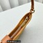 Jacquemus Le Bisou Cadenas Padlock shoulder bag Brown