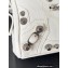 Balenciaga Le Cagole Mini Duffle Bag in Arena lambskin White