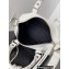 Balenciaga Le Cagole Mini Duffle Bag in Arena lambskin White