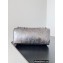 Balenciaga Le Cagole Medium Duffle Bag in Arena lambskin silver metallized