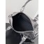 Balenciaga Le Cagole Medium Duffle Bag in Arena lambskin silver metallized