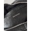 Balenciaga Le Cagole Heart Mini Bag in Arena lambskin Black