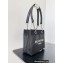 Balenciaga Duty Free Small Tote Bag in mesh Black