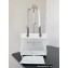 Balenciaga Duty Free Small Tote Bag in mesh White