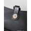 Balenciaga Downtown Small Shoulder Bag in calfskin crocodile embossed Black