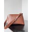 Balenciaga Downtown Small Shoulder Bag in calfskin Brown