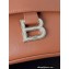 Balenciaga Downtown Small Shoulder Bag in calfskin Brown