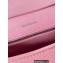 Balenciaga Downtown Small Shoulder Bag in calfskin Pink