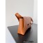 Balenciaga Downtown XS Shoulder Bag in calfskin Khaki