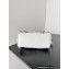 Balenciaga Le Cagole Mini Duffle Bag in Arena lambskin White
