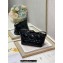 Dior Medium DiorTravel Nomad Pouch bag in Macrocannage Calfskin Black
