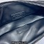 Dior Medium DiorTravel Nomad Pouch bag in Macrocannage Calfskin Black