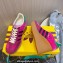 Gucci x Adidas Heel 9cm Platform 4cm Wedge Gazelle sneakers Fuchsia 2023