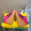 Gucci x Adidas Heel 9cm Platform 4cm Wedge Gazelle sneakers Fuchsia 2023