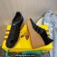 Gucci x Adidas Heel 9cm Platform 4cm Wedge Gazelle sneakers Black 2023