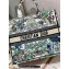Dior Large Book Tote Bag in White Multicolor Étoile de Voyage Embroidery