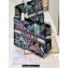 Dior Large Book Tote Bag in Multicolor Toile de Jouy Voyage Embroidery Green