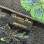 Dior Large Book Tote Bag in Multicolor Toile de Jouy Voyage Embroidery Green