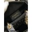 Lady Dior Micro Bag Black in Satin with Gradient Bead Embroidery
