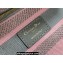 Lady Dior Medium D-Lite Bag  in Pink and Gray Toile de Jouy Sauvage Embroidery