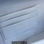 Dior Caro Box Bag in Quilted Macrocannage Calfskin Light Blue