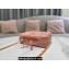 Dior Caro Box Bag in Quilted Macrocannage Calfskin Pink