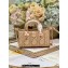 Dior Micro Lady D-Joy Bag in Iridescent and Cannage Lambskin Pink Gold