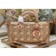 Dior Medium Lady D-Joy Bag in Iridescent and Cannage Lambskin