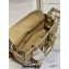 Dior Micro Lady D-Joy Bag in Iridescent and Cannage Lambskin Gold