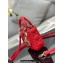 Lady Dior Micro Bag in Cannage Lambskin Red