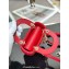 Lady Dior Micro Bag in Cannage Lambskin Red
