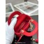 Lady Dior Micro Bag in Cannage Lambskin Red