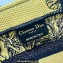 Dior Small Book Tote Bag in Multicolor Toile de Jouy Voyage Embroidery Yellow