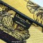 Dior Medium Book Tote Bag in Multicolor Toile de Jouy Voyage Embroidery Yellow