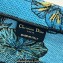 Dior Medium Book Tote Bag in Multicolor Toile de Jouy Voyage Embroidery Blue
