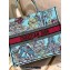 Dior Large Book Tote Bag in Multicolor Toile de Jouy Voyage Embroidery Blue