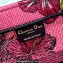 Dior Medium Book Tote Bag in Multicolor Toile de Jouy Voyage Embroidery Fuchsia