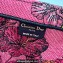 Dior Large Book Tote Bag in Multicolor Toile de Jouy Voyage Embroidery Fuchsia