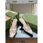 Gucci Heel 7.5cm GG crystal mesh slingback pumps 751770 White 2023