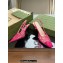 Gucci Heel 7.5cm GG crystal mesh slingback pumps 751770 Fuchsia 2023