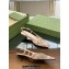 Gucci Heel 3.5cm GG crystal mesh slingback pumps Beige 2023