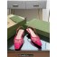 Gucci Heel 3.5cm GG crystal mesh slingback pumps Fuchsia 2023
