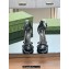 Gucci Heel 8.5cm strappy sandals with Crystal Double G 748867 patent Leather Black 2023
