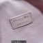 Dior Medium DiorTravel Nomad Pouch bag in Macrocannage Calfskin Pink