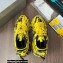 Balenciaga Track Graffiti Women/Men Sneakers in yellow and black mesh and nylon 2023