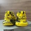 Balenciaga Track Graffiti Women/Men Sneakers in yellow and black mesh and nylon 2023